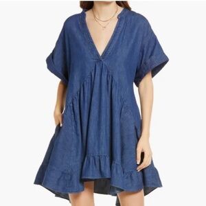 Free people Agnes denim dress